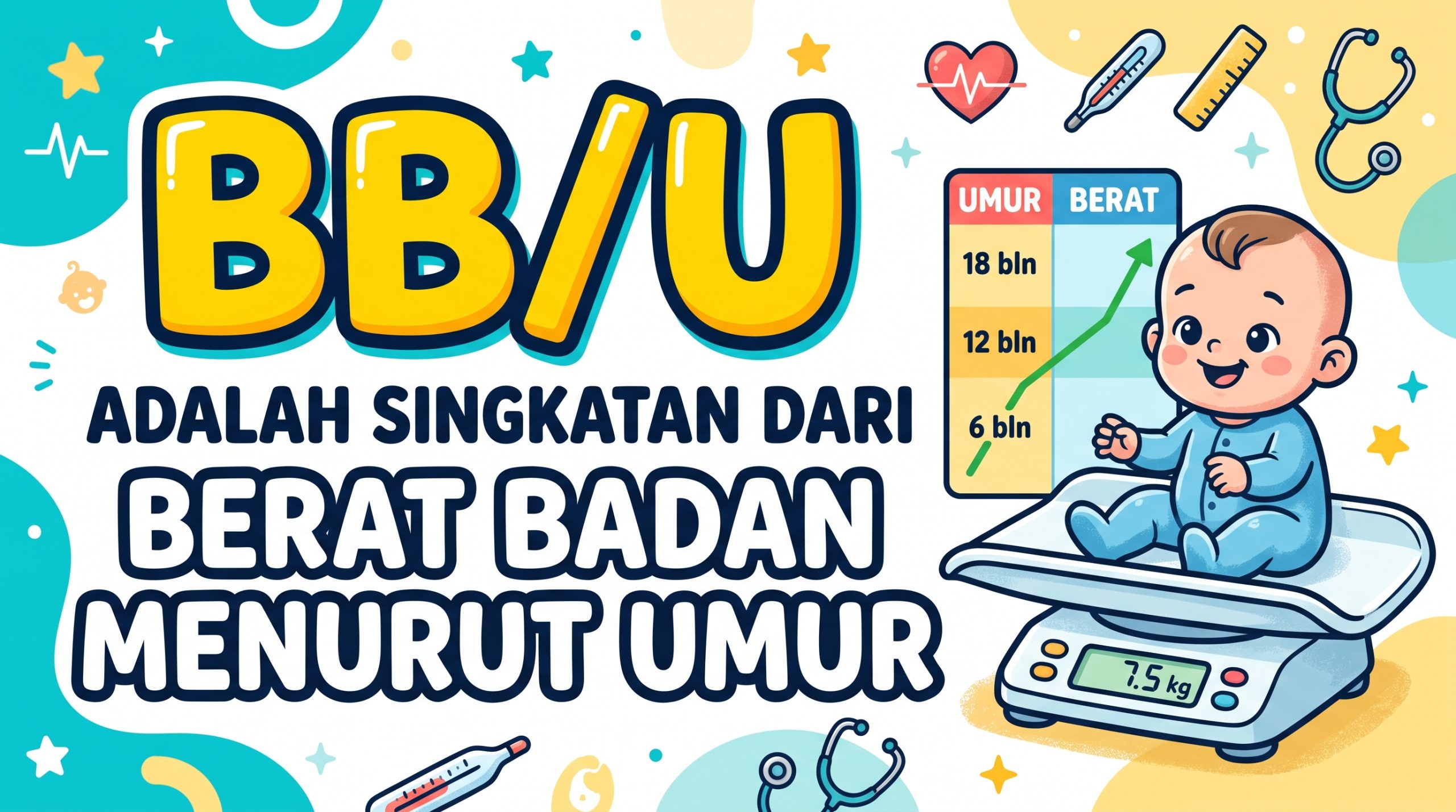 BB/U – Berat Badan menurut Umur