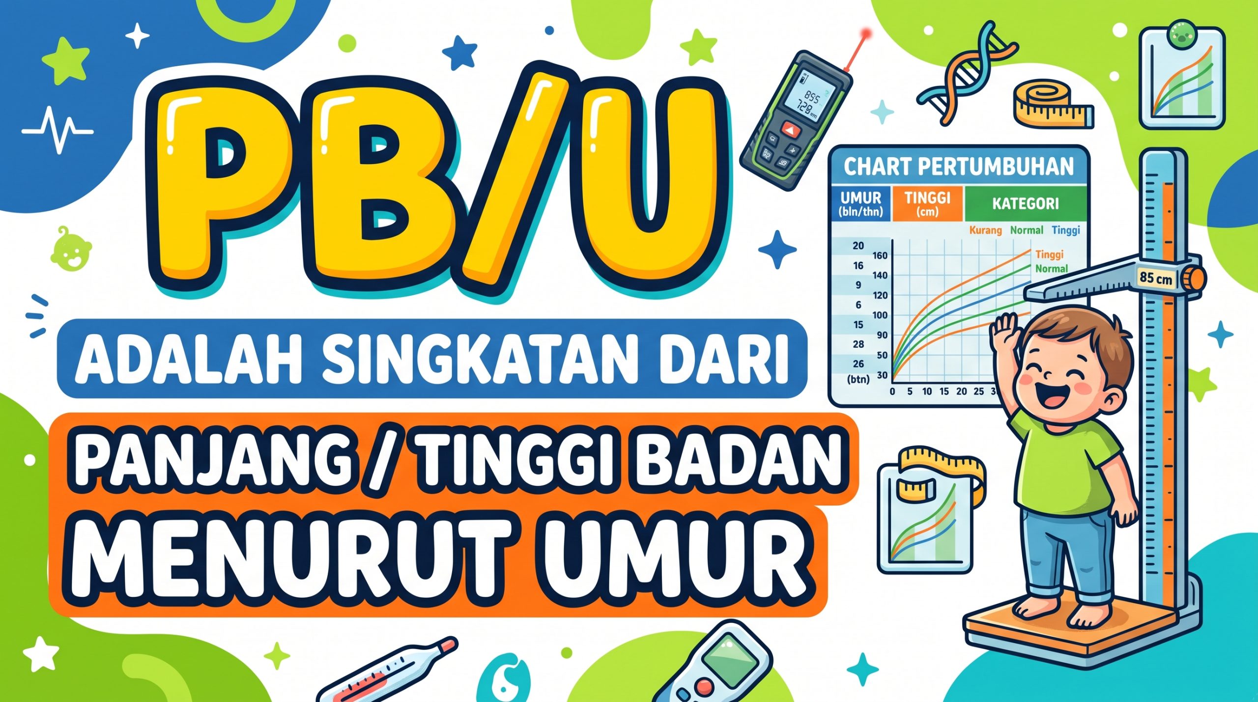 PB/U – Panjang Badan menurut Umur